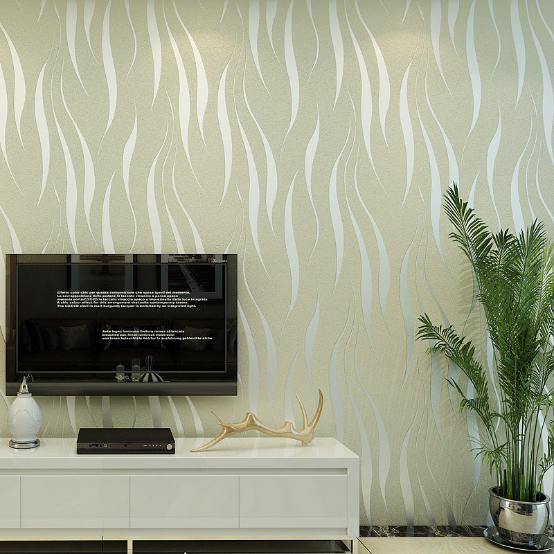 Water ripple non woven wallpaper