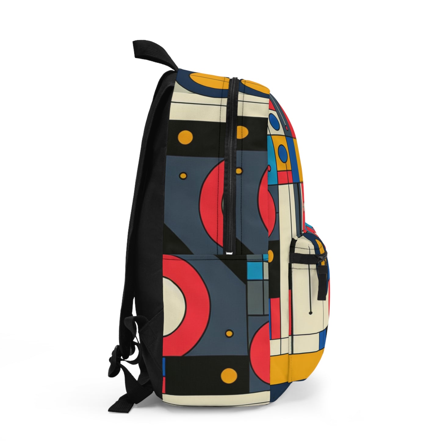 "Harmony in Nature: Geometric Abstraction" - The Alien Backpack Geometric Abstraction