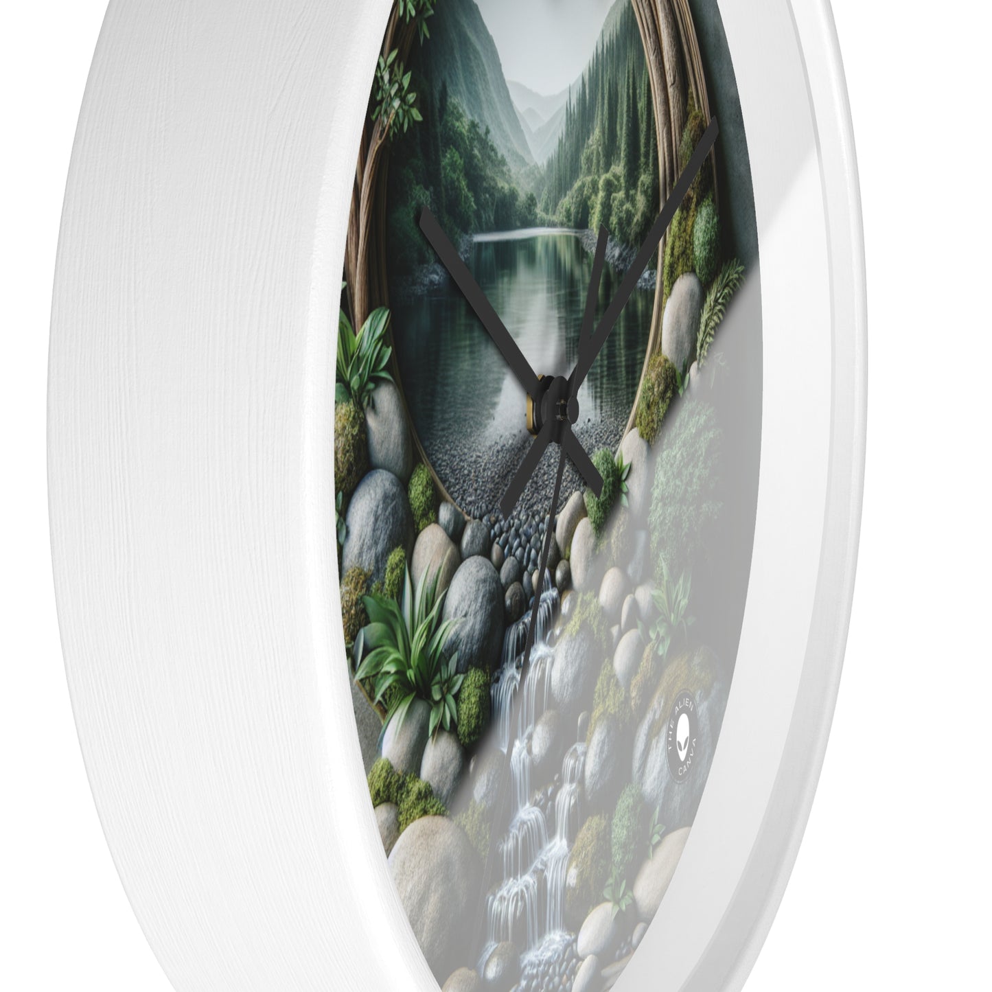 "Eco-Unity: A Multi-Sensory Sculptural Journey" - The Alien Wall Clock Environmental Sculpture