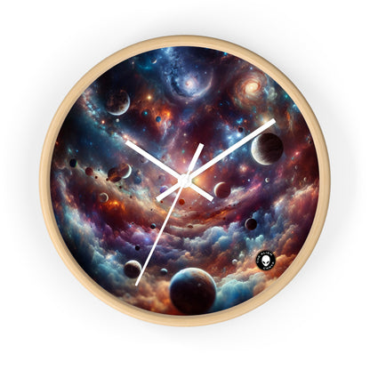 "Galactic Symphony" - The Alien Wall Clock