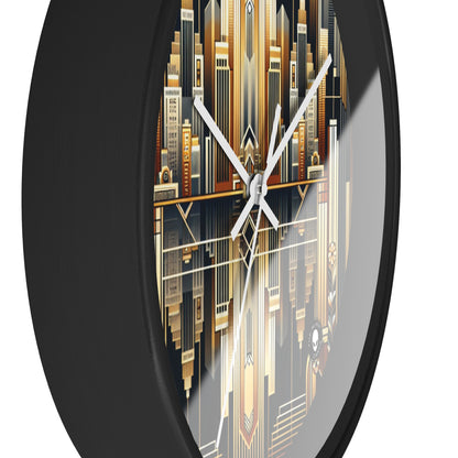 "Luxe Deco: Elegancia artística en el Grand Hotel" - The Alien Wall Clock Art Deco