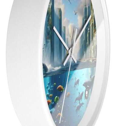 "Ciudad de Atlántida: La imaginación desatada" - El reloj de pared alienígena