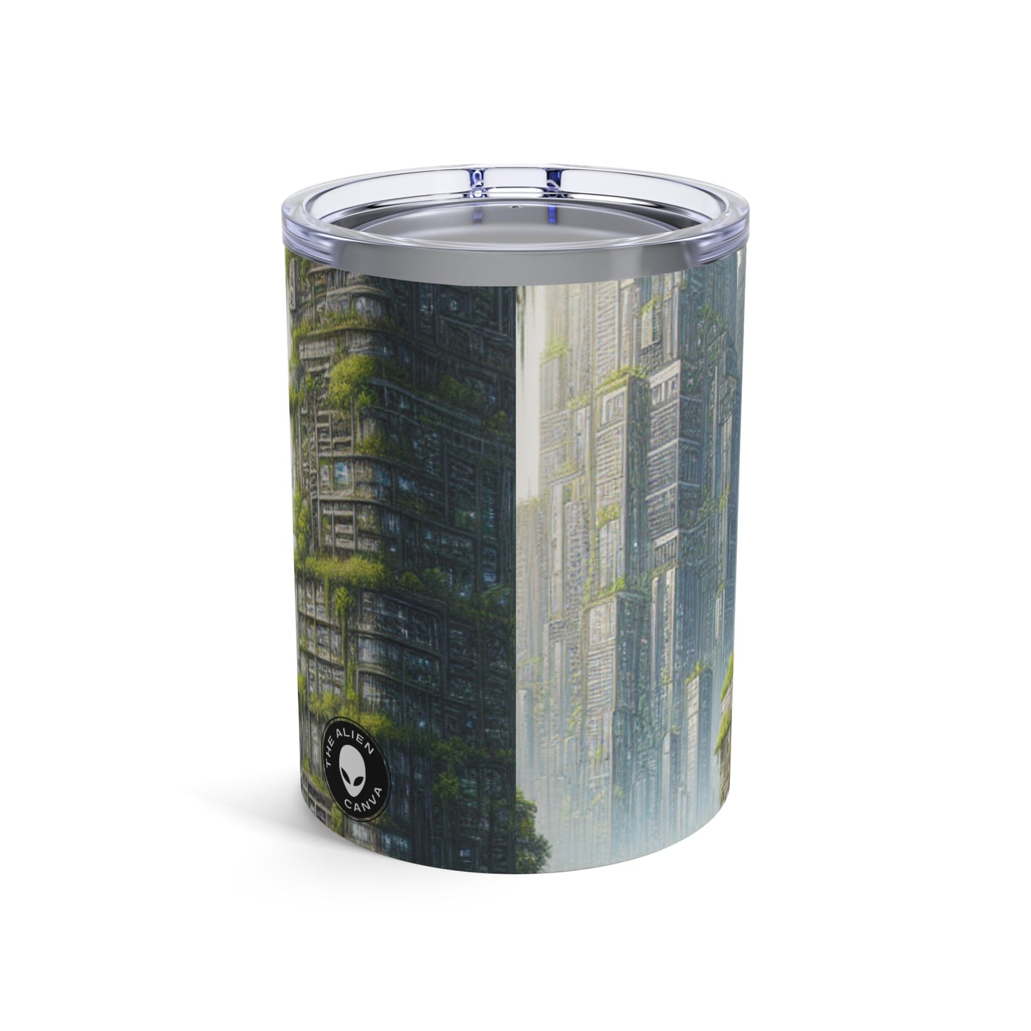 "Nature's Resurgence: The Urban Jungle" - The Alien Tumbler 10oz