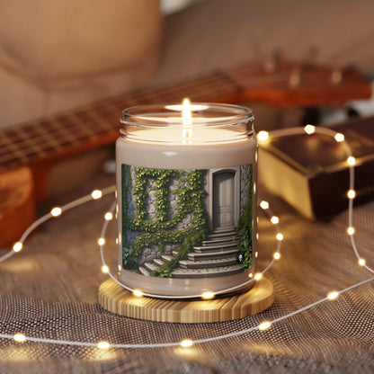 "Trompe-L'oeil Ivy Wall" - The Alien Scented Soy Candle 9oz Trompe-l'oeil