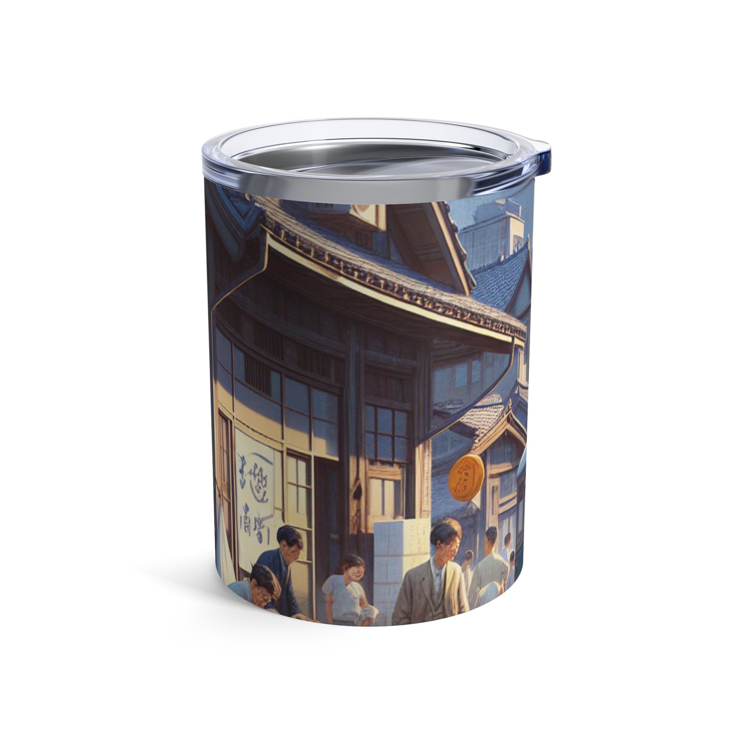 "Unité dans la diversité : Jardin communautaire" - The Alien Tumbler 10oz Réalisme social