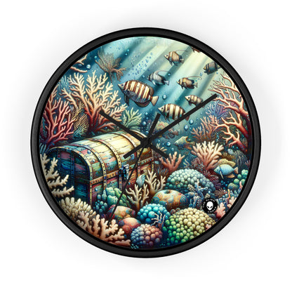 "Underwater Wonderland" - The Alien Wall Clock