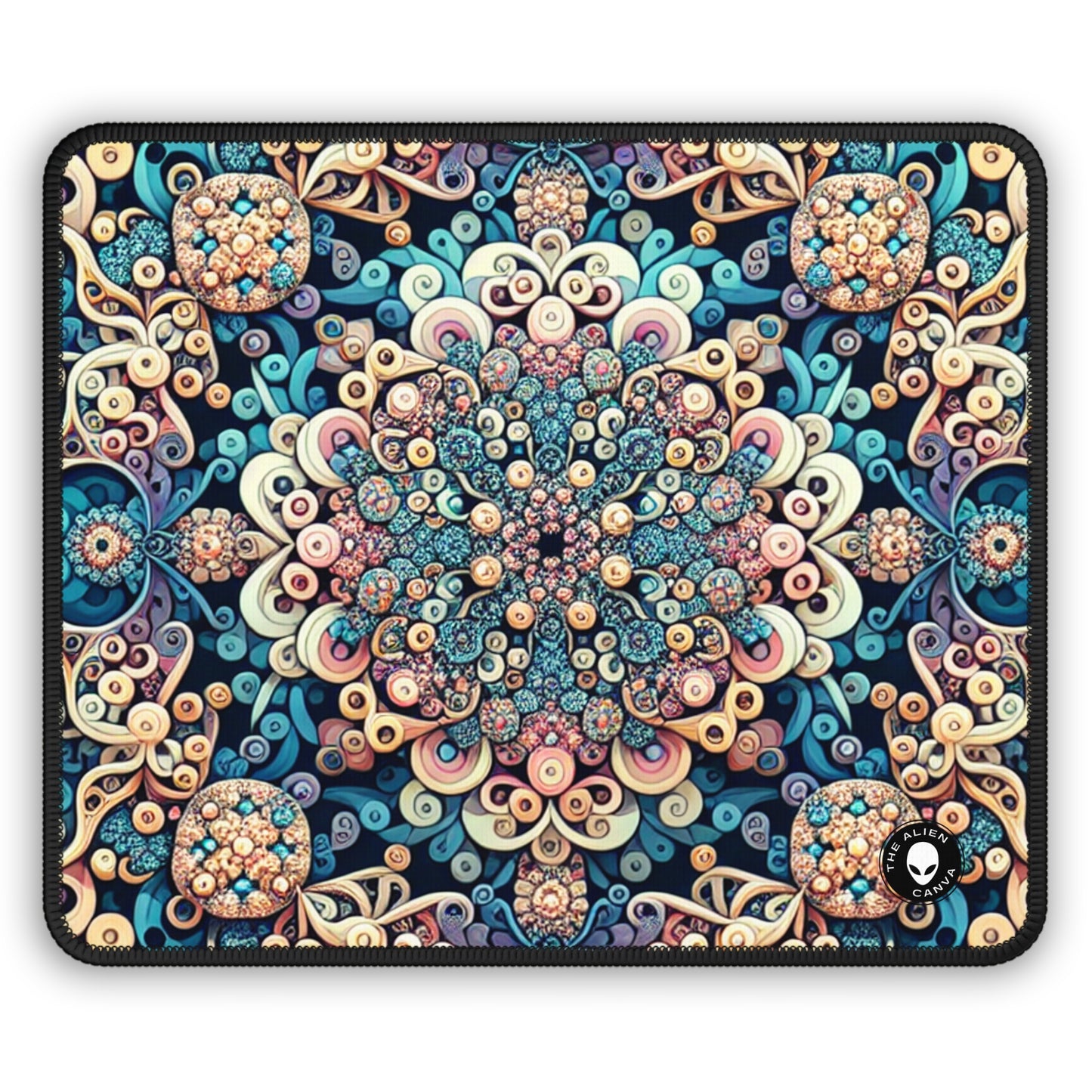 "Flight of Geometry: Algorithmic Art Inspired by Avian Movement" - The Alien Gaming Mouse Pad Algorithmic Art