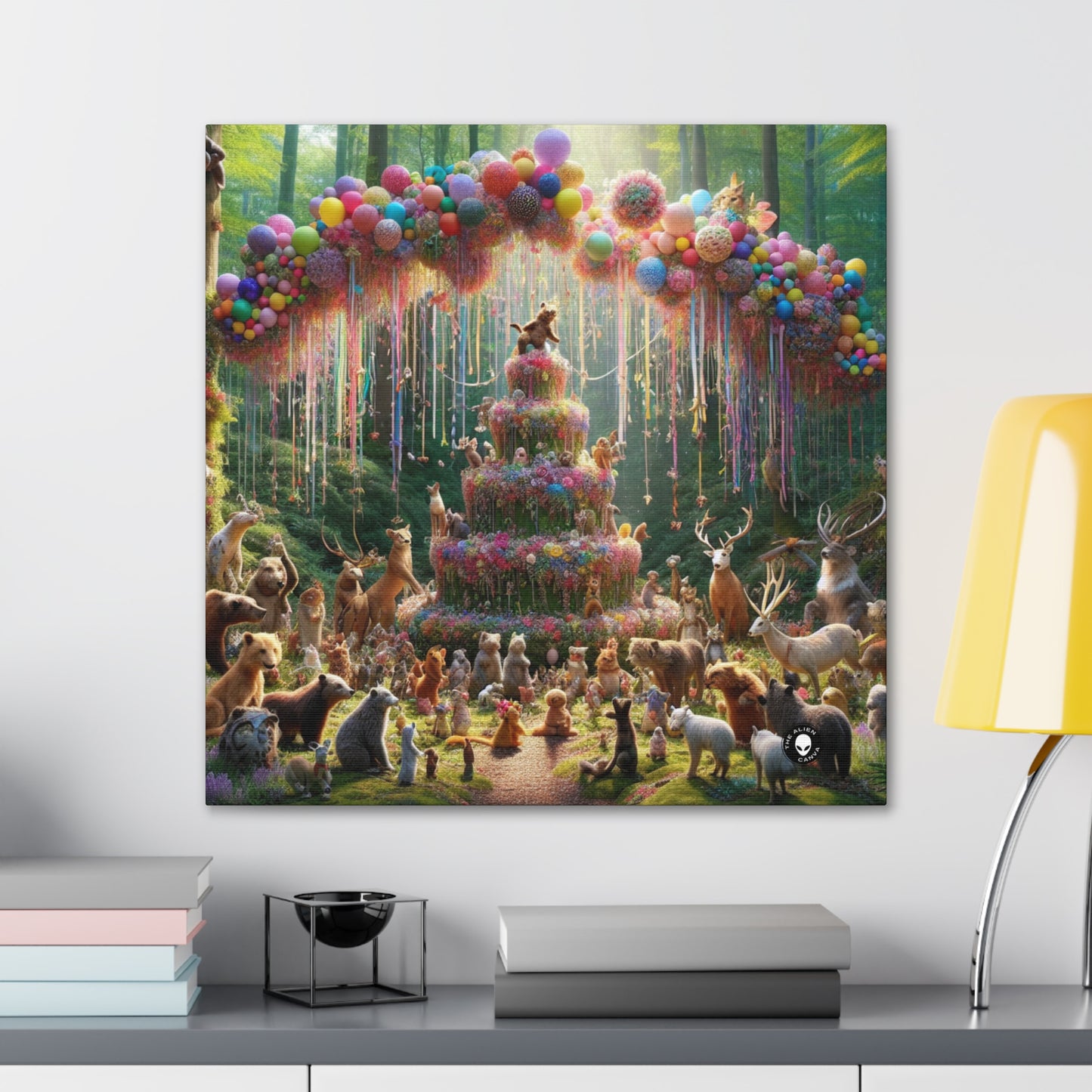 "Forest Fiesta" - The Alien Canva