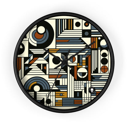 "Urban Elegance: A Concrete Art Exploration" - The Alien Wall Clock Concrete Art