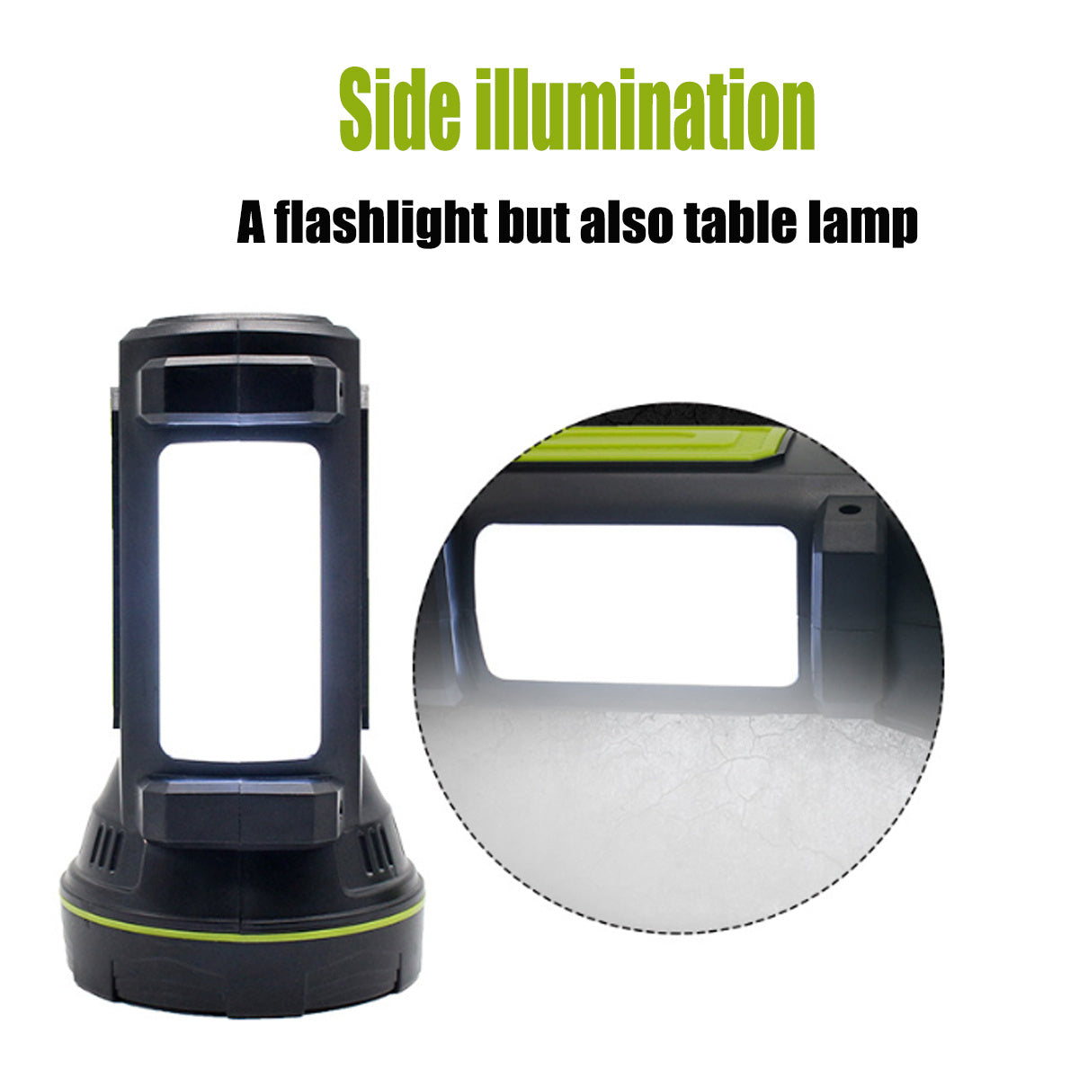 Lampe de poche LED super brillante rechargeable