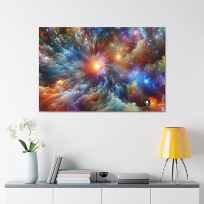 "Galactic Creation: A Kaleidoscope of Cosmic Wonder" - The Alien Canva