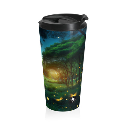 « Firefly Dusk » – La tasse de voyage en acier inoxydable Alien