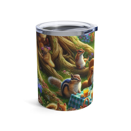 "Enchanted Forest Picnic: A Magical Gathering" - The Alien Tumbler 10oz