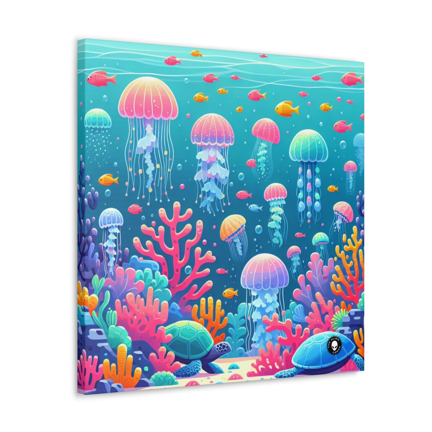 "Enchanting Underwater Symphony" - The Alien Canva