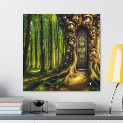 « La forêt vigilante : la porte enchantée » - The Alien Canva