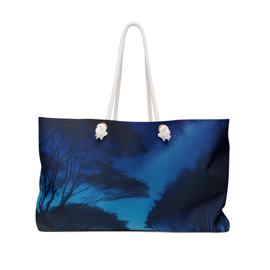 "Noche encantada: Luciérnagas en el bosque" - The Alien Weekender Bag