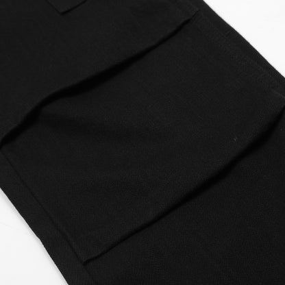 Pantalon décontracté droit imprimé lettre pour homme