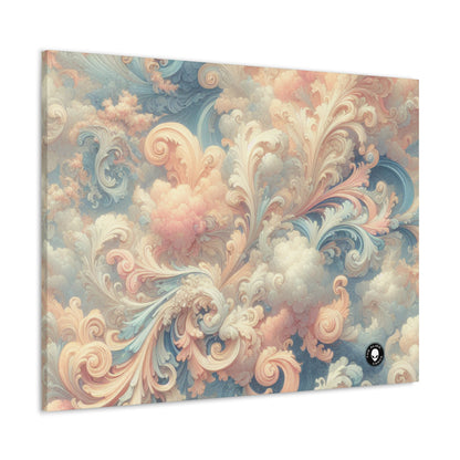 "Rococo Reverie: A Luxurious Ballroom Scene" - The Alien Canva Rococo