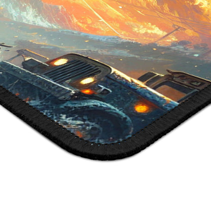 "Recreating a Game-themed Masterpiece" - The Alien Gaming Mouse Pad Video Game Art Style