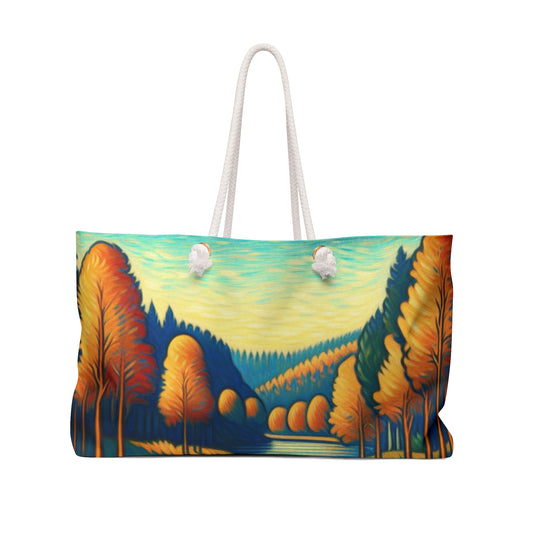 "Untamed Jungle: Expressive Fauvist Imagery" - The Alien Weekender Bag Fauvism