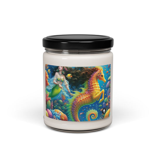 "Mermaid's Magical Coral Ride" - The Alien Scented Soy Candle 9oz