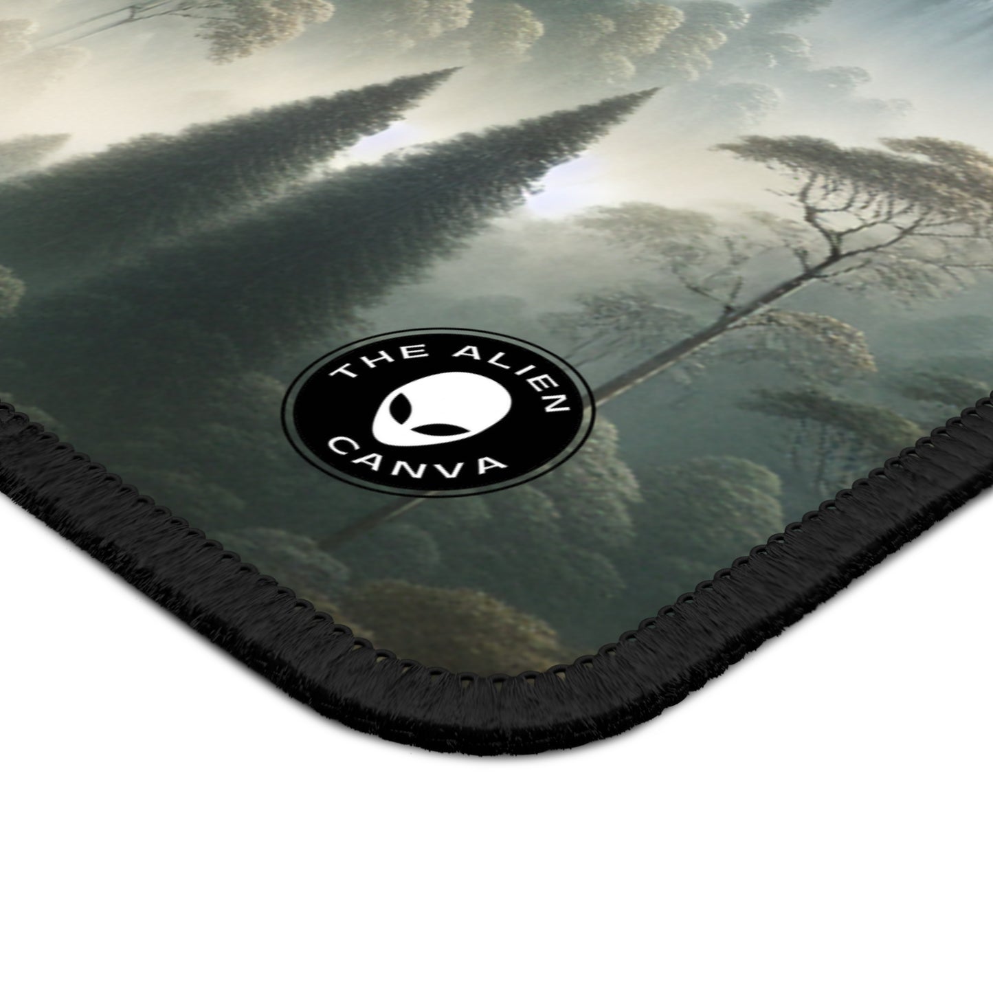 "Misty Forest Retreat" - The Alien Gaming Mouse Pad