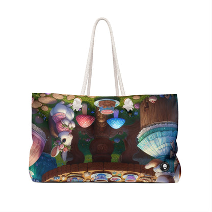 "Enchanted Tea Party in the Woodland Glade" - The Alien Weekender Bag