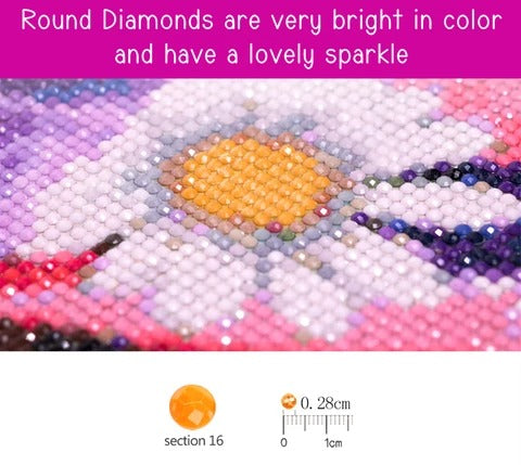 Shaped diamond painting