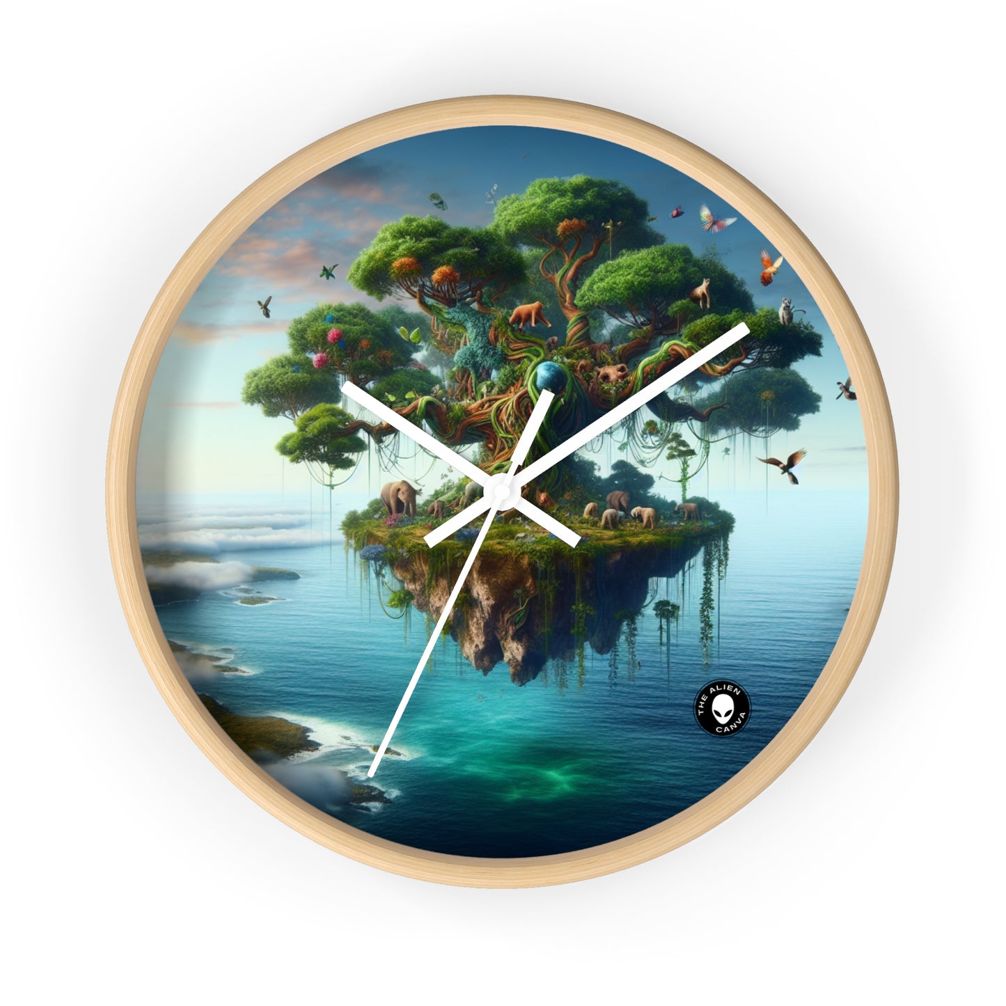 "Fantasy Island: The Giant Tree of Dreams" - The Alien Wall Clock