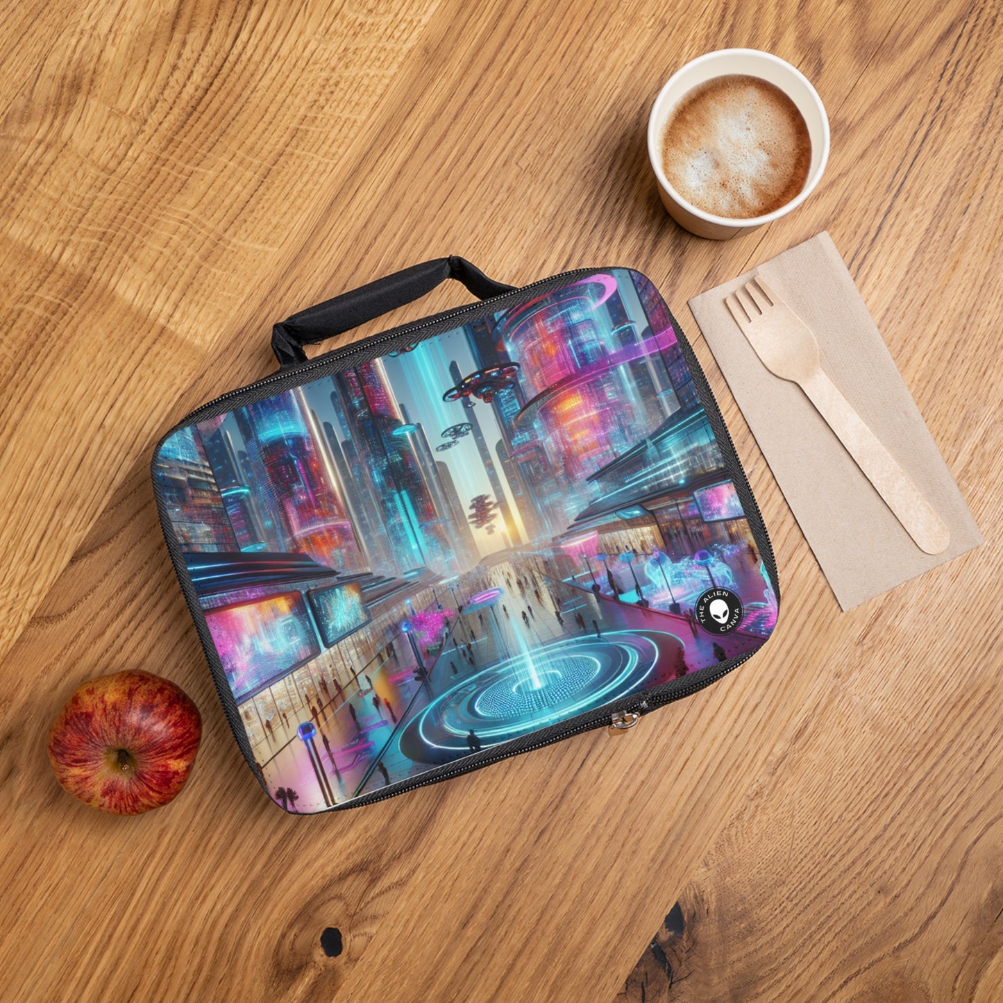 "Digital Evolution: A Technological Art Experience"- The Alien Lunch Bag Electronic Art