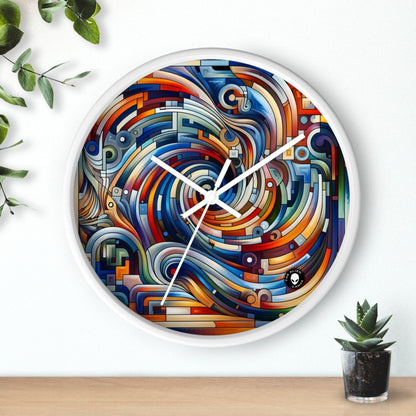 "Harmony in Motion: A Kinetic Exploration" - The Alien Wall Clock Kinetic Art