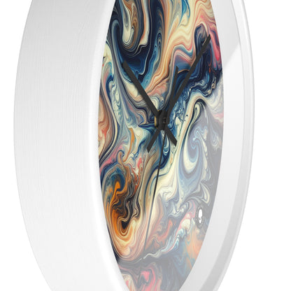 Lush Rainforest: Acrylic Pouring Inspired by Tropical Beauty - The Alien Wall Clock Acrylic Pouring