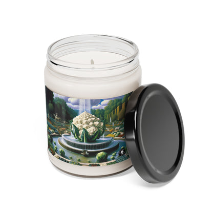 "The Vegetable Fountain: A Cauliflower Conglomerate" - The Alien Scented Soy Candle 9oz Surrealism