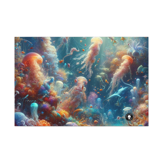 "Enchanted Aquatic Wonderland" - The Alien Canva