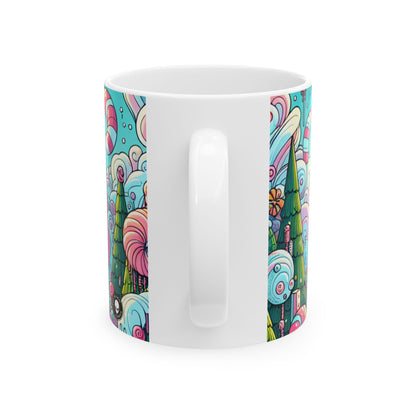 "Sugar Wonderland" - Taza de cerámica The Alien 11oz