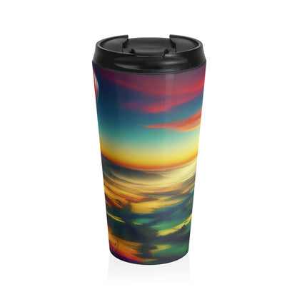 "Solitude in the Sky" - The Alien Stainless Steel Travel Mug