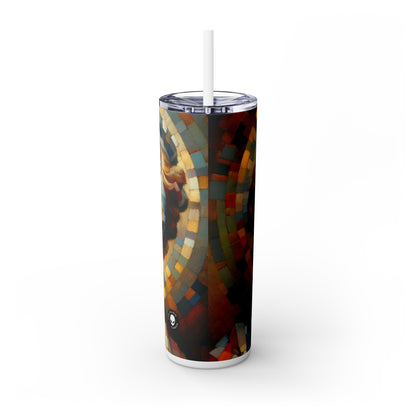 « Élégance fantastique : un rituel inspiré du maniérisme » - The Alien Maars® Skinny Tumbler with Straw 20oz Maniérisme