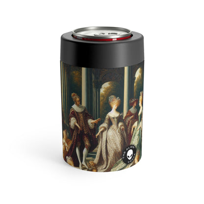 "Regal Elegance: A Gothic Inspired Garden Portrait" - The Alien Can Holder International Gothic