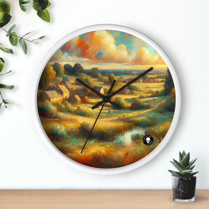 "Fairy Forest Twilight" - The Alien Wall Clock Neoromanticism