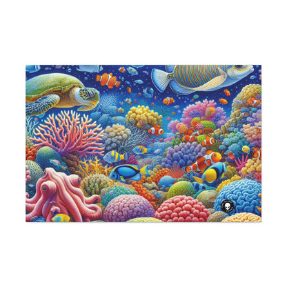 "Tropical Paradise: Underwater Wonderland" - The Alien Canva