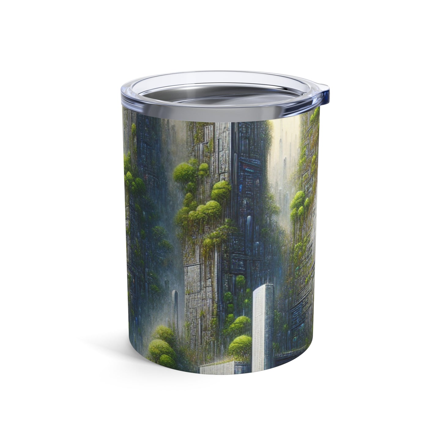 "Biodome Cityscape" - The Alien Tumbler 10oz