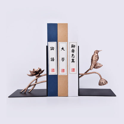 New Chinese Style Creative Iron Art Book Stall Ornaments