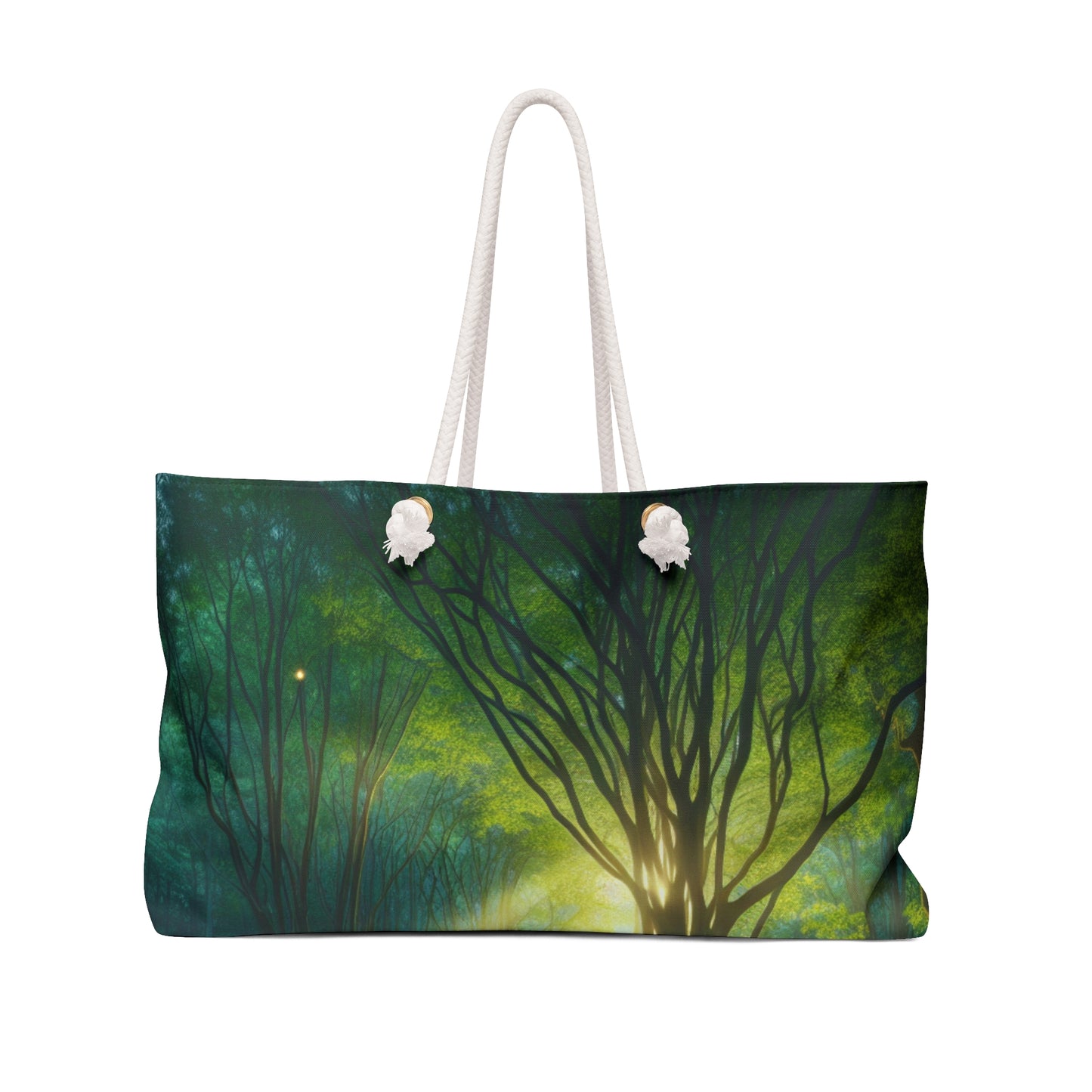 "Glowing Forest Magic" - The Alien Weekender Bag