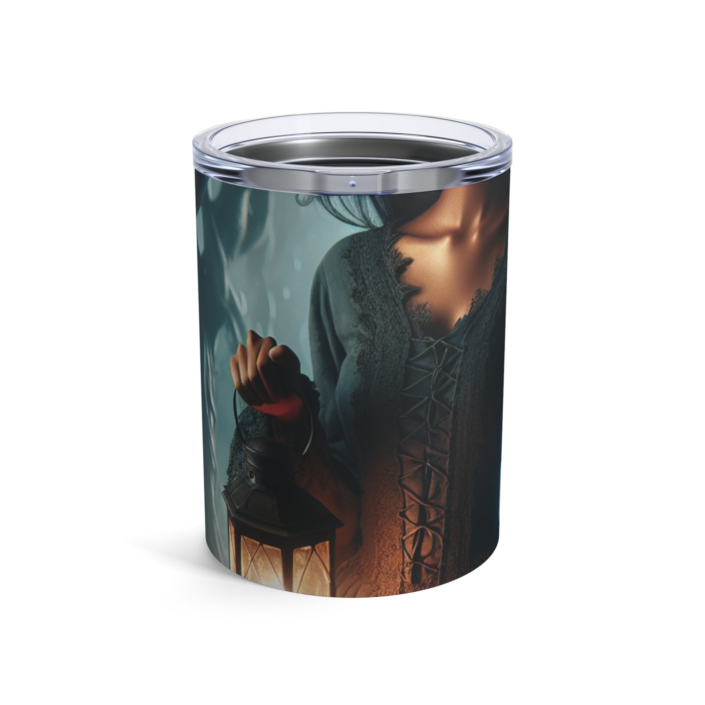 "Ready for Battle in the Twisted Woods" - The Alien Tumbler 10oz Gothic Art Style