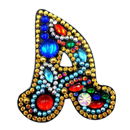 Single Alphabet LettersKey Chains Diamond Painting