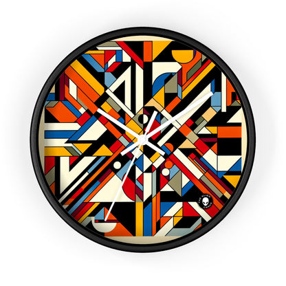 "Unis, nous sommes solidaires : un appel constructiviste à l'égalité" - The Alien Wall Clock Constructivism