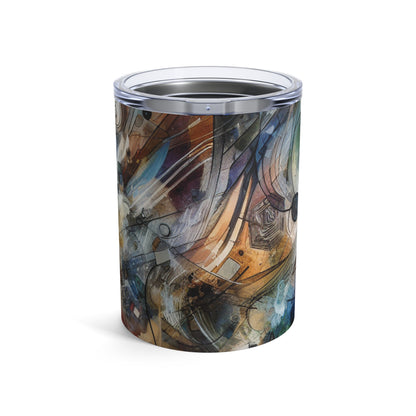 "Viaje emocional abstracto" - The Alien Tumbler 10oz Expresionismo abstracto