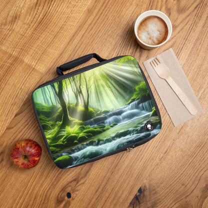 "Enchanting Waterfall Oasis"- The Alien Lunch Bag