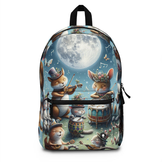 "Moonlit Melodies in the Enchanted Forest" - The Alien Backpack