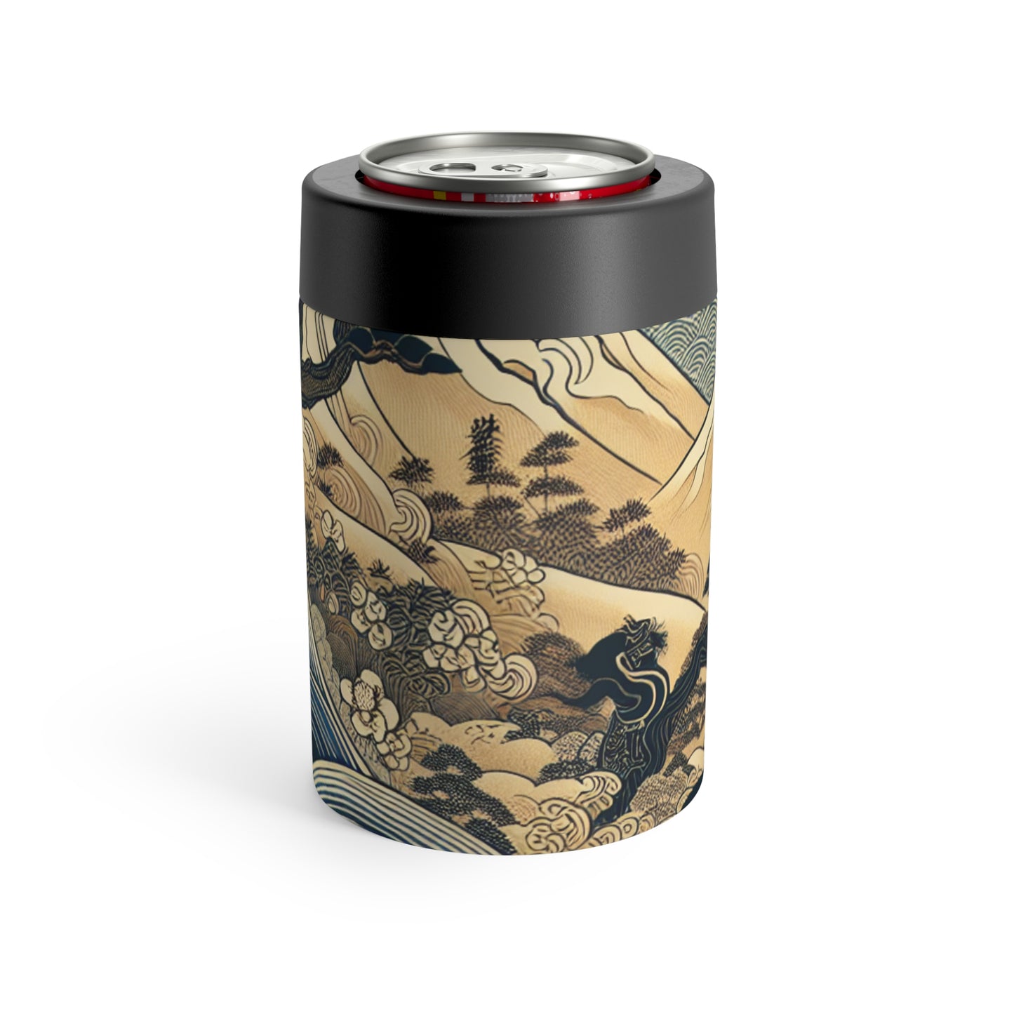 "Los sueños festivos de Edo" - The Alien Can Holder Ukiyo-e (Impresión en madera japonesa)